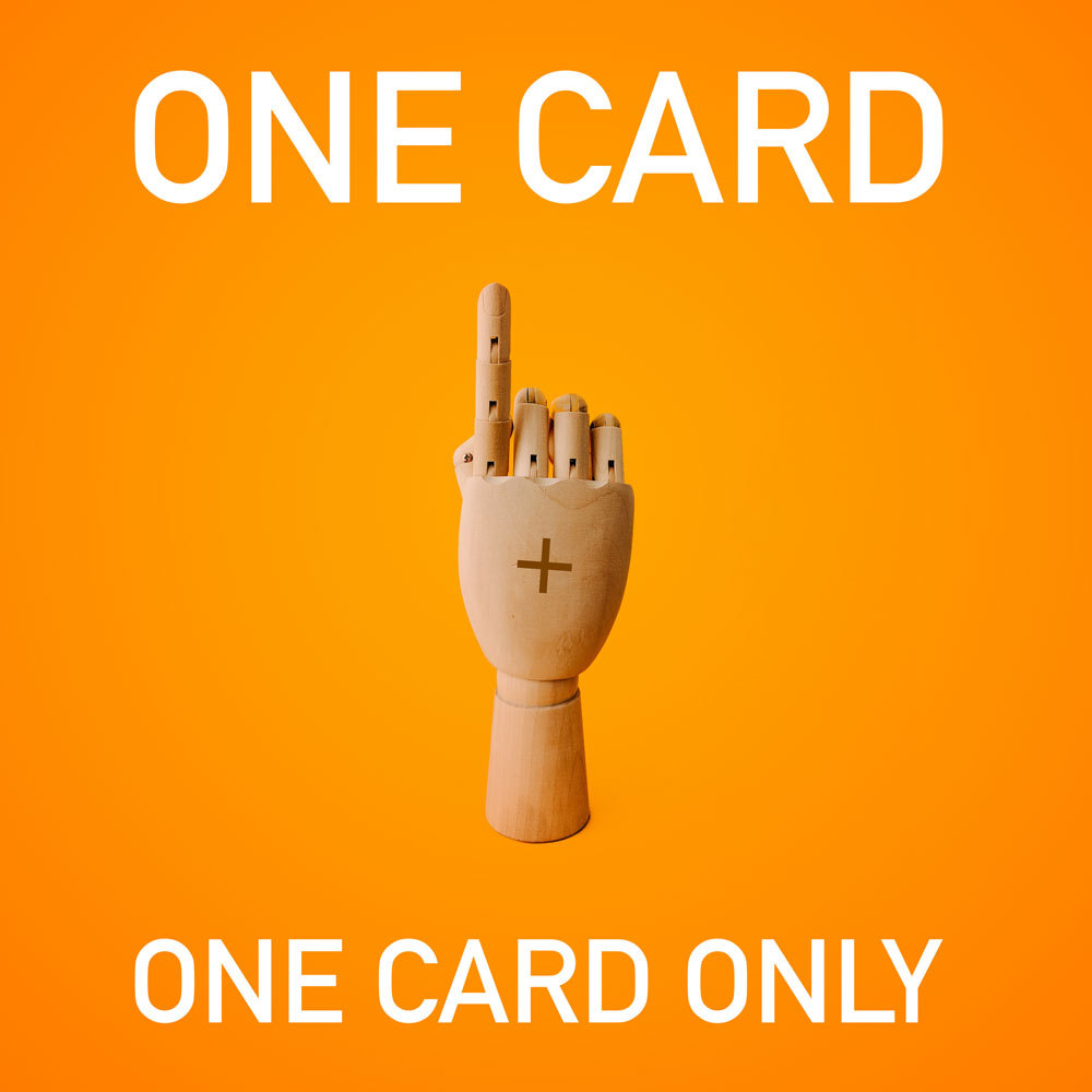 One Card and One Card Only by Larry Hass (Instant Download) - Click Image to Close